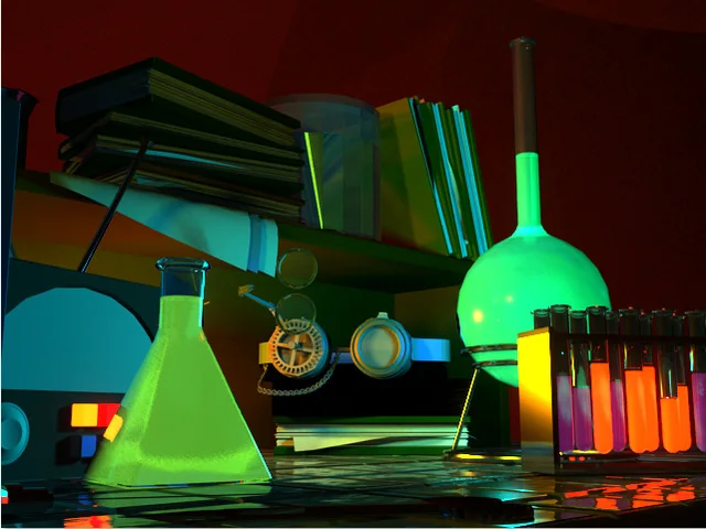 7x5FT Experiment Science Lab Laboratory Custom Photo Studio Backdrop