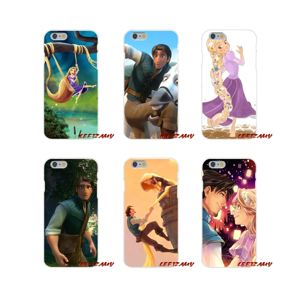 Tangled Rapunzel &amp Flynn Transparent Soft Cover Bag For Xiaomi Mi6 Mi 6 A1 Max Mix 2 5X 6X Redmi Note 5 5A 4X 4A A4 4 3 Plus Pro |