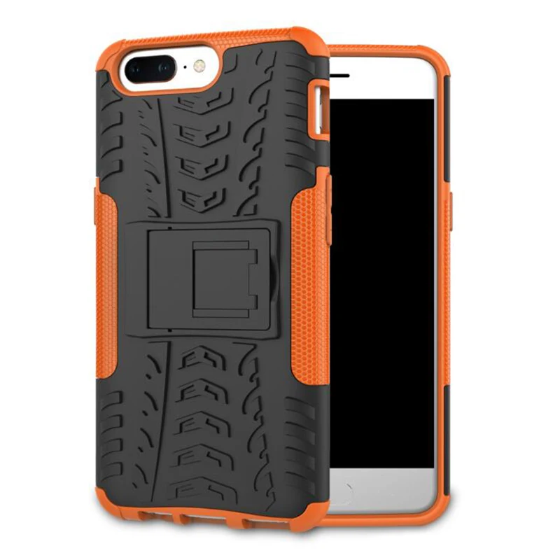 OnePlus 5 Case Tire Tough Rugged Dual Hybrid Hard Stand Duty Armor Phone Case For One Plus Five A5000 TPU+PC Fundas Capa w Stand (11)