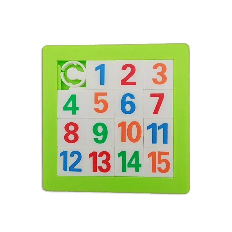 Шт. 1 шт. 3D слайд головоломки пластик здания цифры алфавитов обучающий пазл игры игрушечные лошадки детская игра образовательная игрушка