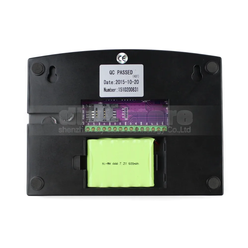 DIYSECUR 433 МГц беспроводной домашний Gsm Sms вызов охранная сигнализация для гаража