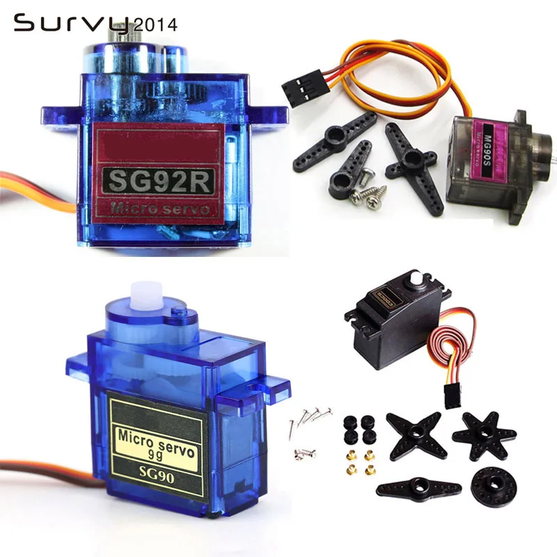 

Rc Mini Micro 9g 1.6KG Servo SG90 MG90S MG995 MG996 for arduino For Helicopter Airplane Aeroplane Car Boat