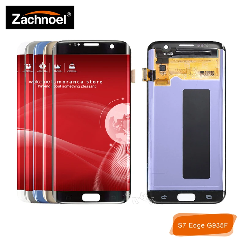 

Replacement Screen for Samsung Galaxy S7 Edge Display G935 G935F SM-G935F LCD Display with Touch Screen Digitizer Assembly