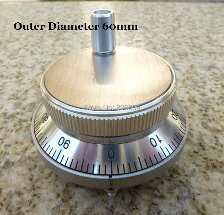 

CNC MPG Hand wheel manual pulse generator encoder 60mm 24VPLC