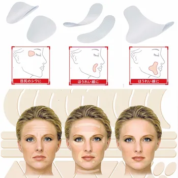 

Facial Line Wrinkle Sagging Skin Lift Up Tape Frown Smile Lines V-Shape 3 Types Face Lift Up Fast Beauty Makeup Face Lift Tools