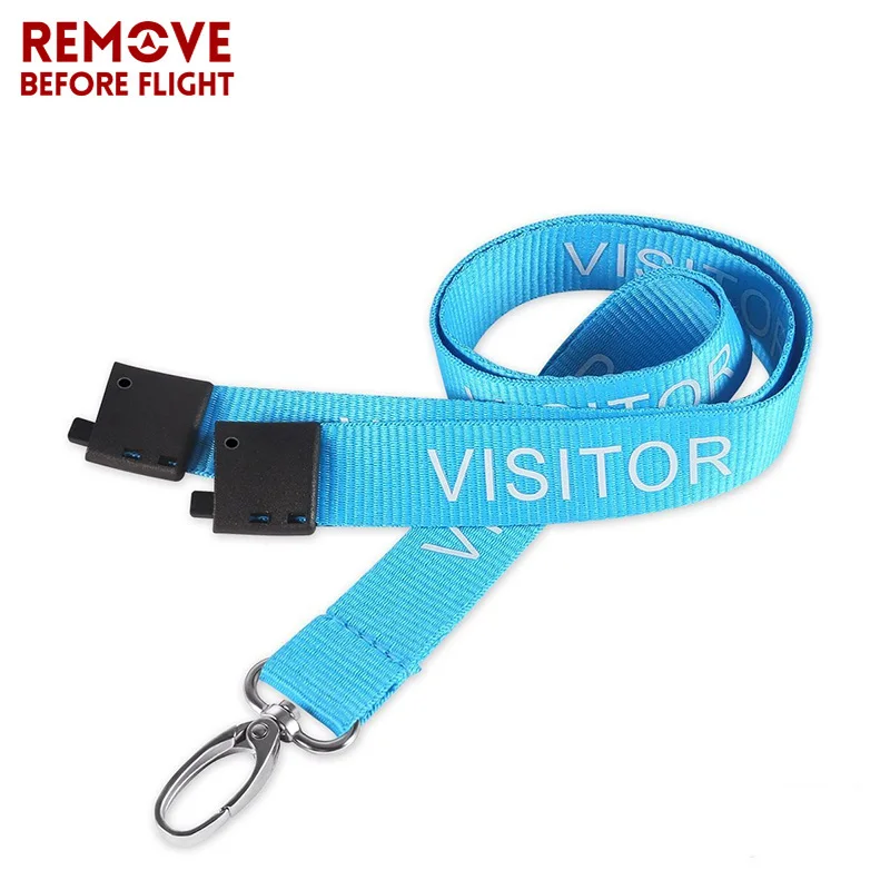 FREE P&P!!! VISITOR Lanyard with Portrait ID Card Holder badge holder 