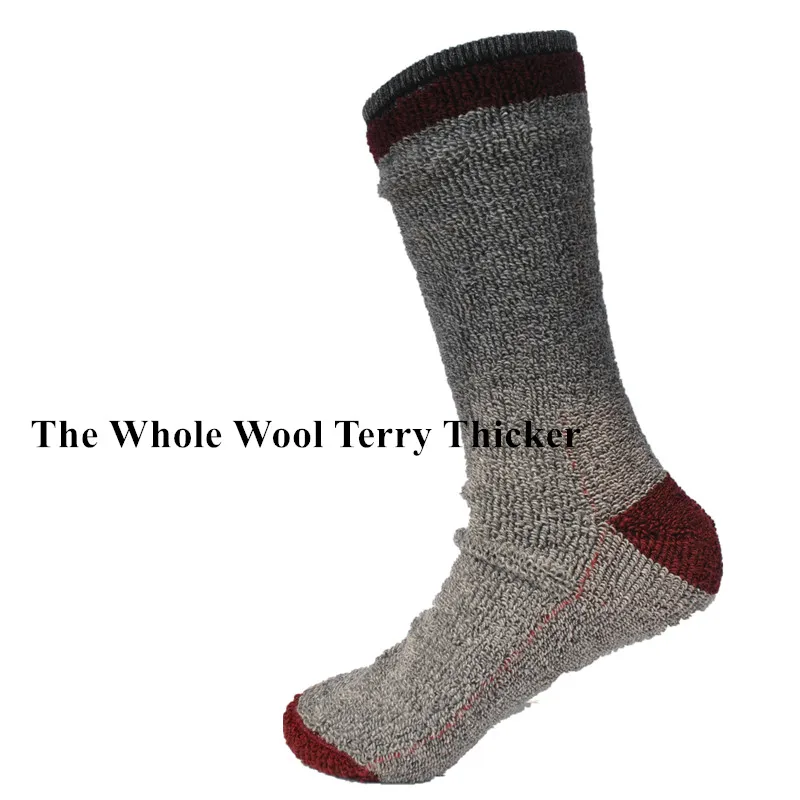 2 пары Россия Typle полная шерсть плотные махровые термо-носки для сноубординга мужские носки большой размер