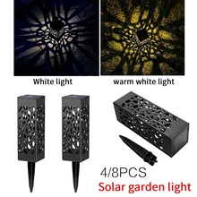 Солнечная энергия похороненный свет заземления Лампа прочный экологически чистый дорожные огни Открытый для пути IP44 Уличный дом садовый настил