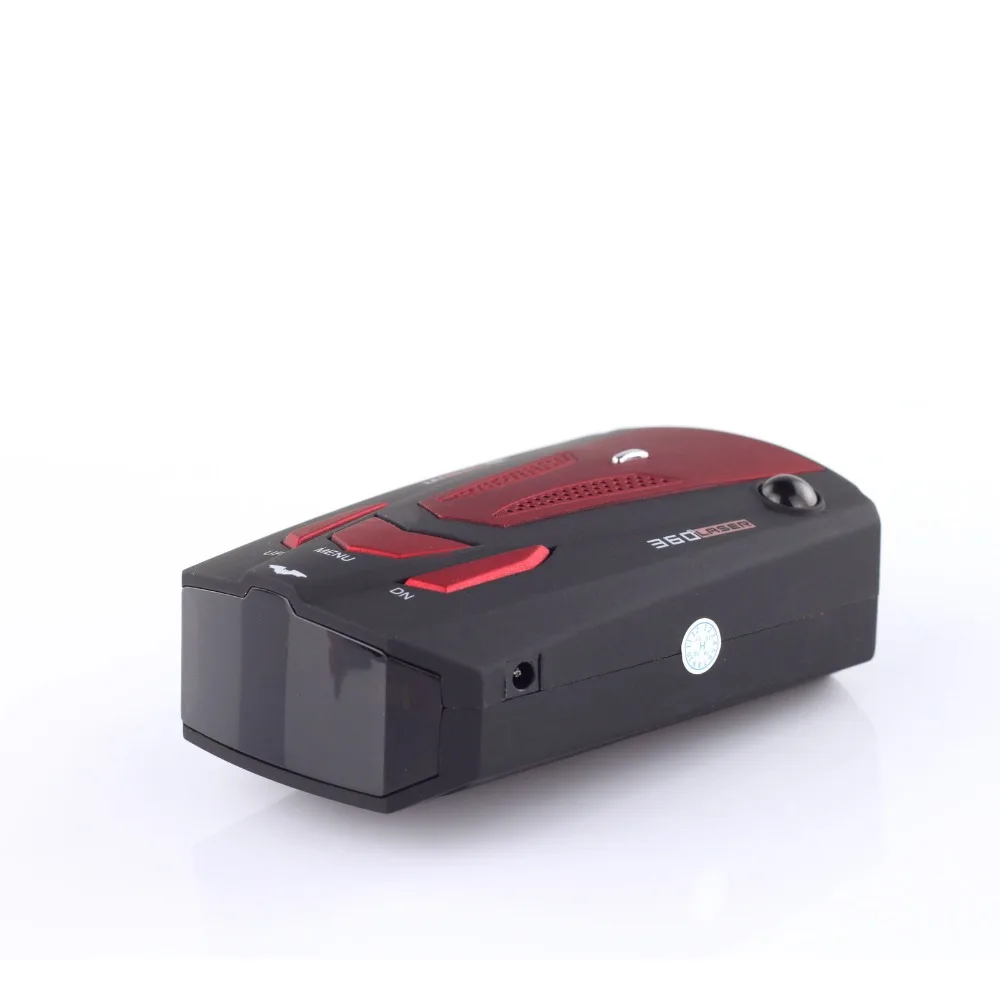 Eunavi Car Vehicle Radar Detector 360 Degree Anti Car Detector V7 Speed Voice Alert Warning 16 Band Speed Control Detector