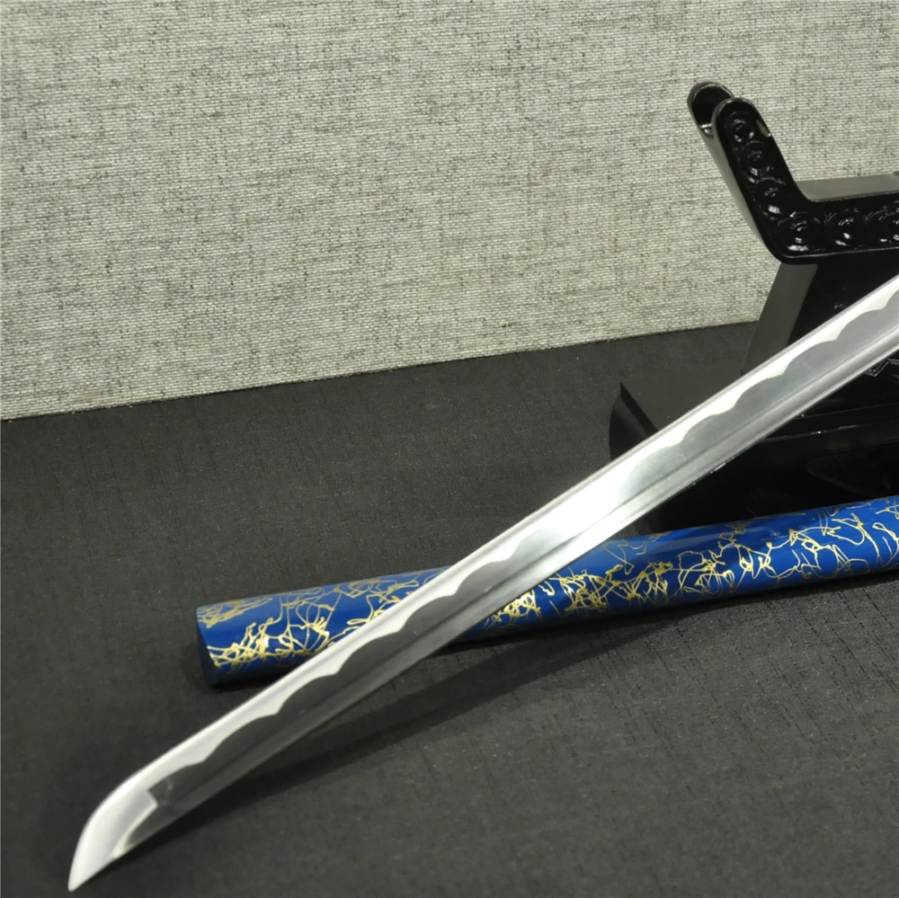 Катана самурайский японский прямой меч espada tanto wakizashi 1060 углеродистая сталь hamon железо tsuba Металл taichi Катана swo