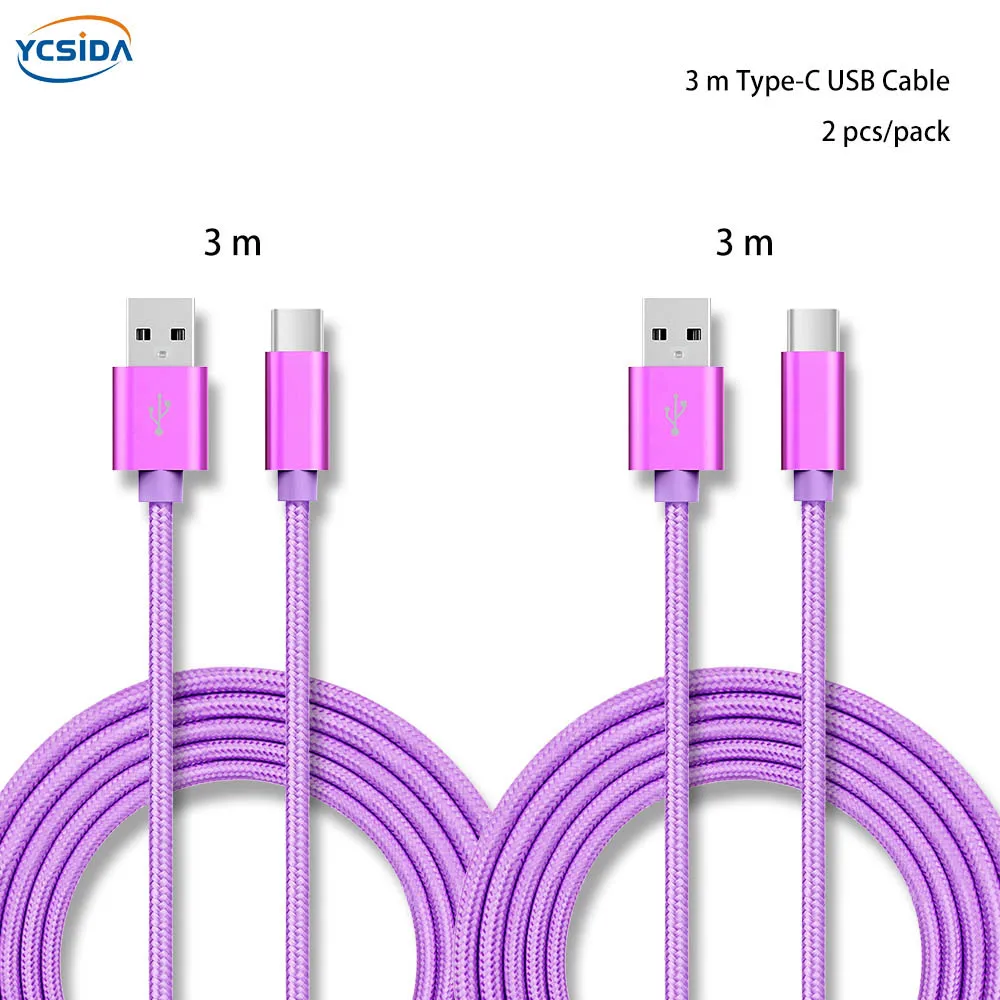 2pcs 3m type c Purple