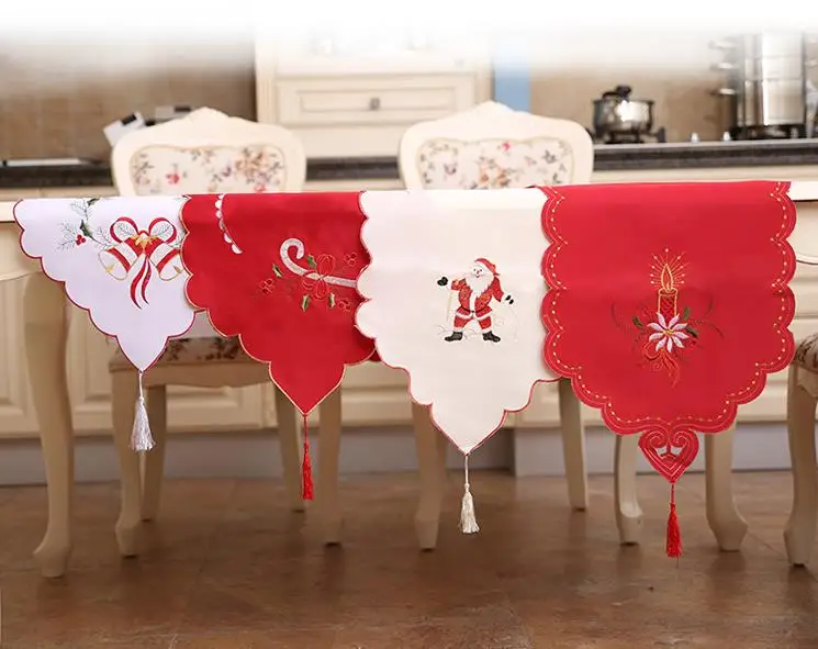 Us 2120 Tavolo Raso Corridore Per Il Natale Festa Di Nozze Decor Favore Elegante Tovaglia 40170 Cm Tavola Di Natale In Decorazioni Fai Da Te Per