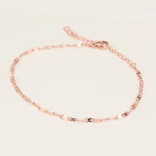 Bohemia Siver, золото, розовое золото, цвет, нержавеющая сталь, ювелирные изделия, не выцветают, количество, форма цепи и звенья, браслеты для женщин, Bilezik