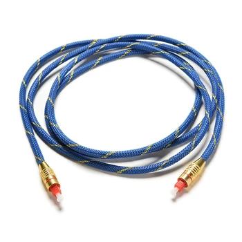 

1 pc 2M Premium Toslink Digital Optical Fiber Audio Cable TV Cord 6.5FT OD 5.0