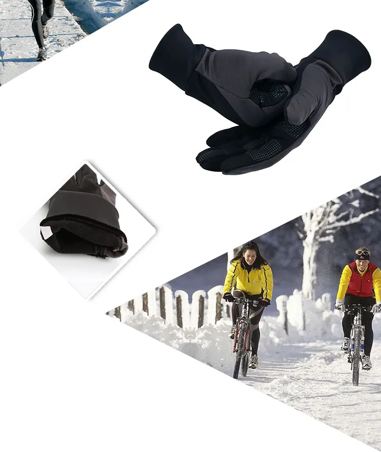 OZERO мужские рабочие перчатки с сенсорным экраном для водителей, спортивные зимние уличные теплые ветрозащитные водонепроницаемые перчатки для мужчин и женщин 9010