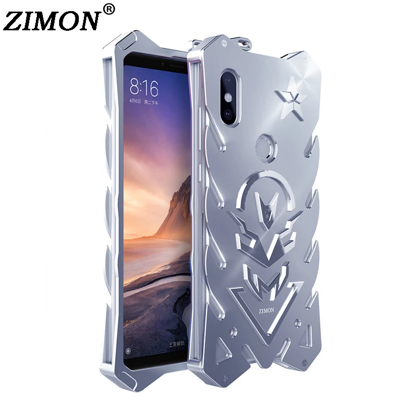 

Aluminum Metal Body Cover Fundas for Xiaomi Mi Max 3 8 9 SE Lite Case Coque Shell Shockproof Cases for Redmi Note 7 5 Pro Cover