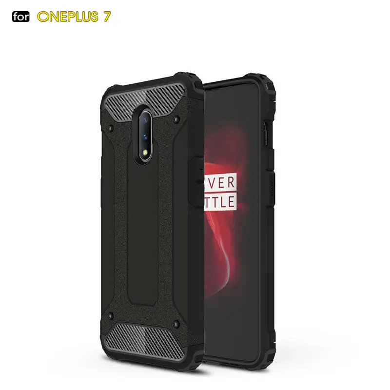 Для OnePlus 7 Armor гибридный жесткий силиконовый ударопрочный чехол для Pro 1 телефона s