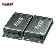 HDMI transmitter and receiver over IP with font b audio b font extractor support 1080p 150m