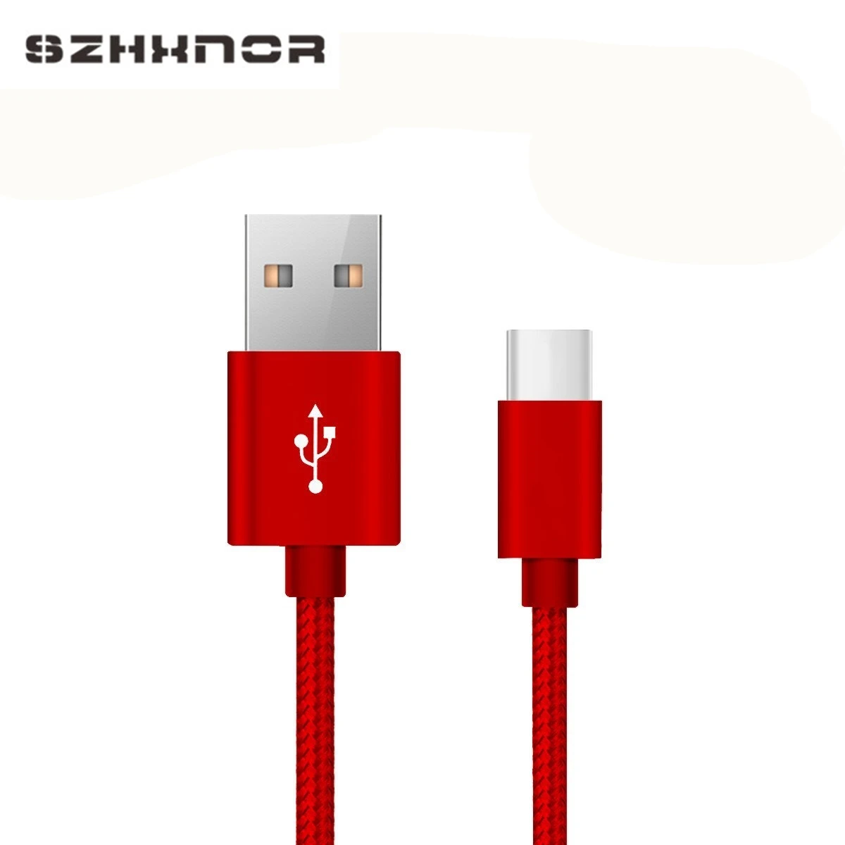 Usb type C быстрое зарядное устройство usb для samsung s8 Wileyfox Swift 2 Plus sony Xperia XA1 htc U12 U11 10 EVO Nexus 5X6 P Oneplue LG V30 - Тип штекера: red cable