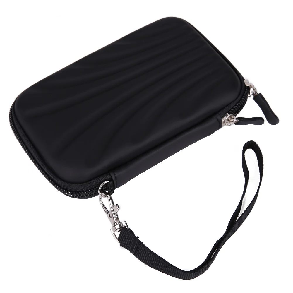 Portable 2.5inch Shell Waterproof HDD Bag SSD Protect Bag Case Box External Hard Disk Drive Bag EVA PU Carry Case