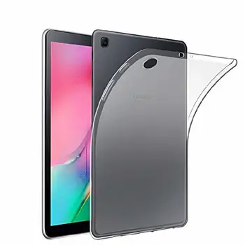 

Case For Samsung Galaxy Tab A 10.1" 2019 T510 T515 Cover Clear Transparent Case Soft TPU Back Cover Tablet Case SM-T510 SM-T515
