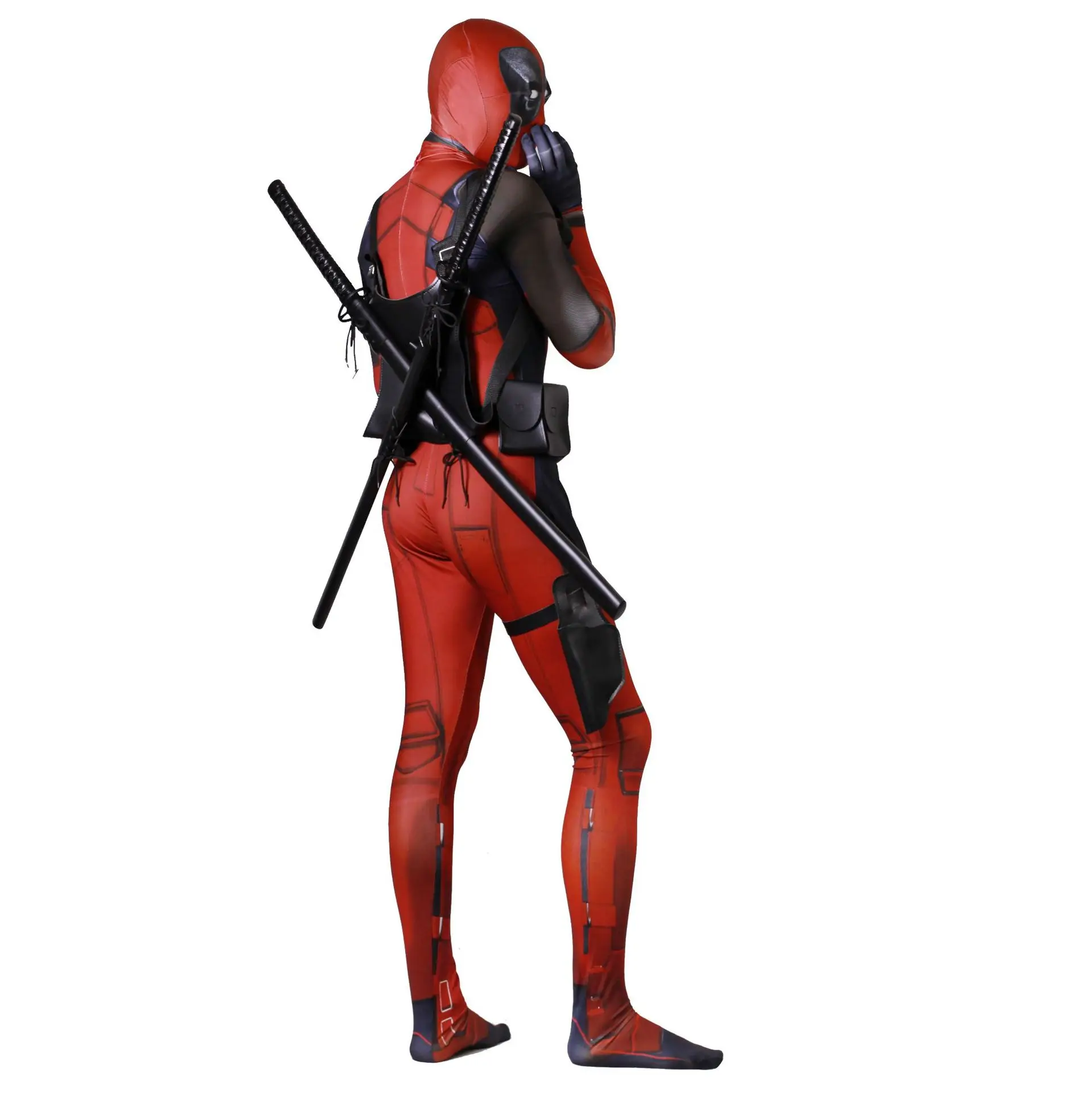 Ainielデッドプールコスプレ衣装 3dプリントライクラスパンデックス全身タイツデッドプールセットアクセサリーハロウィン子供少年子供アダルト Aliexpress