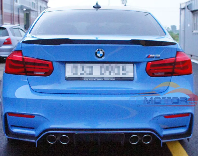 V Style  Rear Diffuser For BMW F8X F80 F82 M3 M4 2014UP B255F