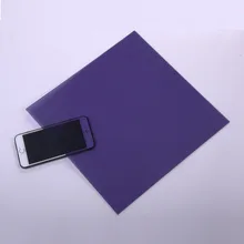1" x 12" фиолетовый акриловый лист с фиолетовой декоративной пленкой 1/8 дюймов толстое оргстекло презентация продукта 30 см x 30 см