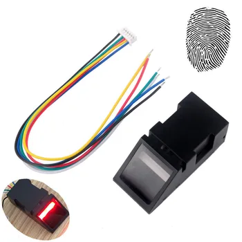 

Optical Fingerprint Reader Sensor Collector Module UART (TTL logic level) for Mega2560 UNO R3 ,avr,stm32,pic,arm,msp430