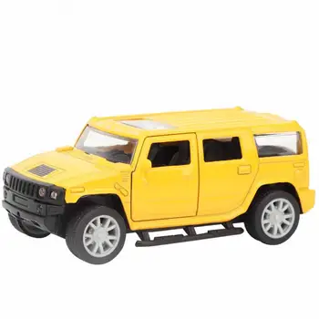 

1/32 Scale Child Kid Pull Back Off Road Car Toy High Simulation Vehicle with Sound Light