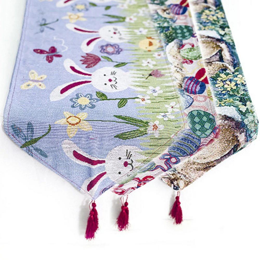 

Rose Satin Table Runner Modern Table Flag Table Cloth Simple China Wind Tea Table Runners Bed Flag Home Decoration