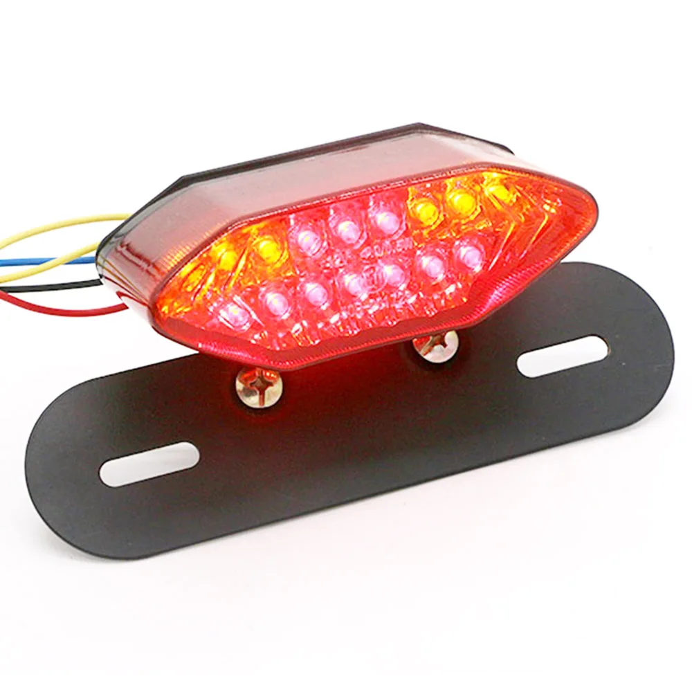 12V Универсальный мотоциклетный задний светильник для скутера задние