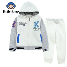 Children Sports Clothing Set Letter Print Boys Clothes Suit Patchwork Boys Clothes Long Sleeve Coat+Pants Cotton Cartoon Kid Set Children Sports Clothing Set Letter Print Boys Clothes Suit Patchwork Boys Clothes Long Sleeve Coat+Pants Cotton Cartoon Kid Set