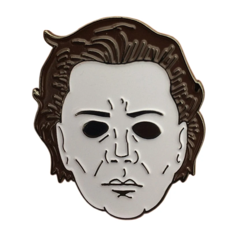 

Michael Myers Mask Enamel Pin Badge