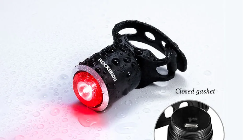 Top ROCKBROS Bike Light LED Bicycle Backlight USB Rechargeable Bike Rear Light Smart Auto Cycling Taillight MTB Warning Safety Lamp 14 Top ROCKBROS Bike Light LED Bicycle Backlight USB Rechargeable Bike Rear Light Smart Auto Cycling Taillight MTB Warning Safety Lamp 14