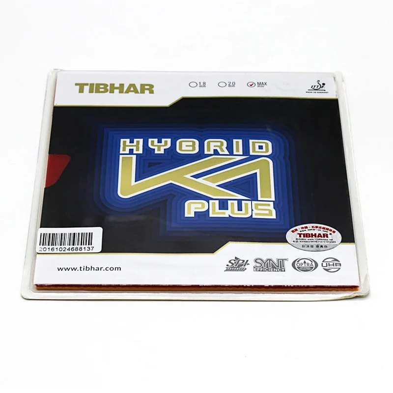 Оригинальные Насадки Tibhar Hybrid K1 / Plus для настольного тенниса резиновая губка