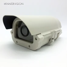 6 дюймов CCTV Камера коробка Корпус Открытый Чехол Водонепроницаемый корпус в корпусе из алюминиевого сплава с объективом с резным узором