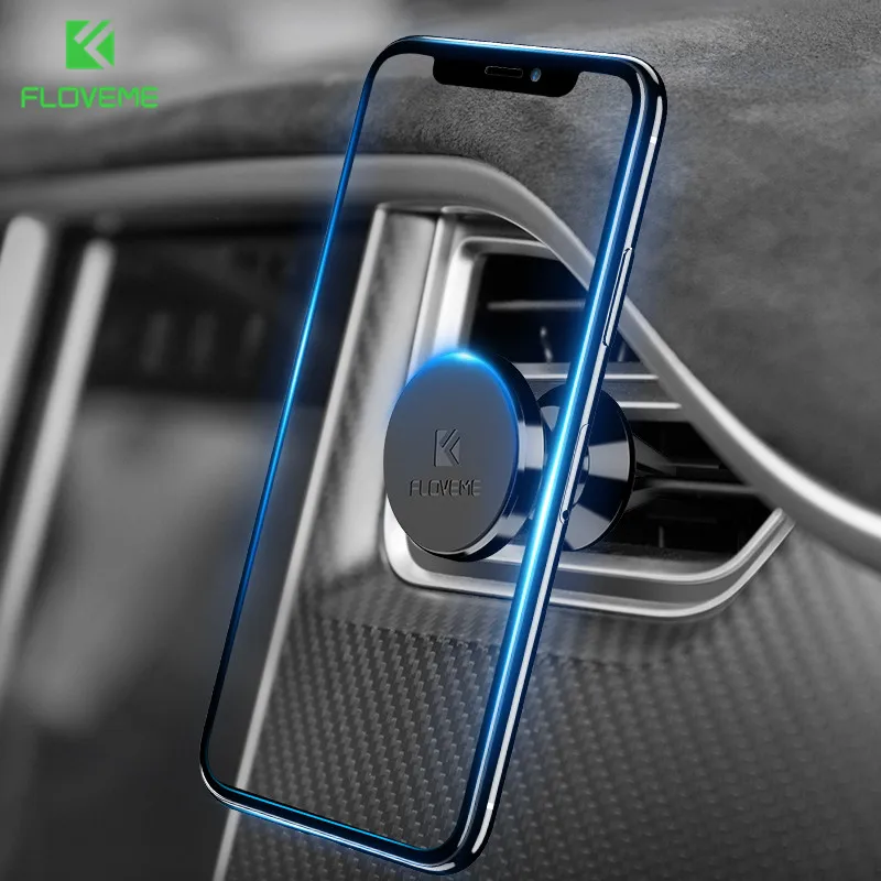 FLOVEME Magnetische Auto Telefon Halter Für iPhone 11Pro Max XR Samsung S10 Air Vent Halterung 360