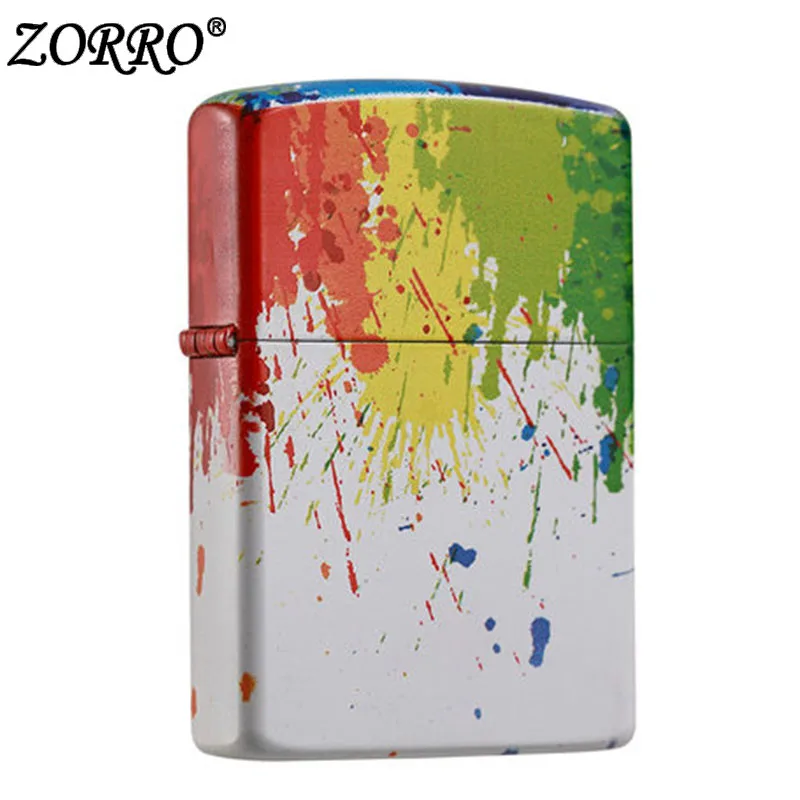 

Kerosene Oil Lighter Grinding Wheel Refillable Cigarette Cigar Tobacco Bar Lighters young fashion colors lighter as boy's gift