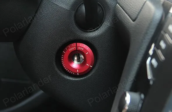 Декоративные наклейки переключатель покрытие автомобиля Двигатели для автомобиля ключ зажигания кольцо для VW/LaVida/Гольф 6 см/Audi A4 a6 A6L A8