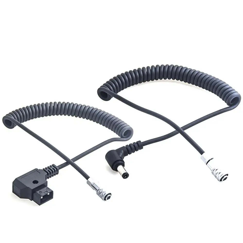 

BMPCC 4K Power Cable D-Tap Dc Spring Cable Power Cable For Blackmagic Pocket Cinema 2 Pin Female Connector To P Connector