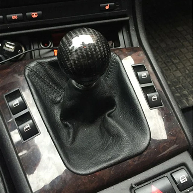 Ручка переключения передач из углеродного волокна с наклейкой PQY|gear knob manual|aluminium