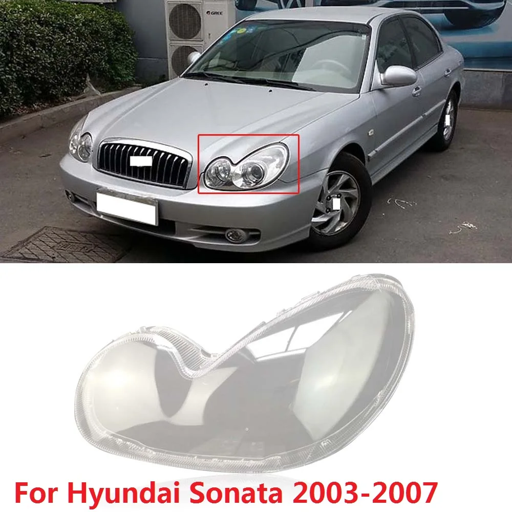 CAPQX 1 шт. для hyundai Sonata 2002-2009 передняя фара, головной светильник, абажур, водонепроницаемый яркий головной светильник, абажур