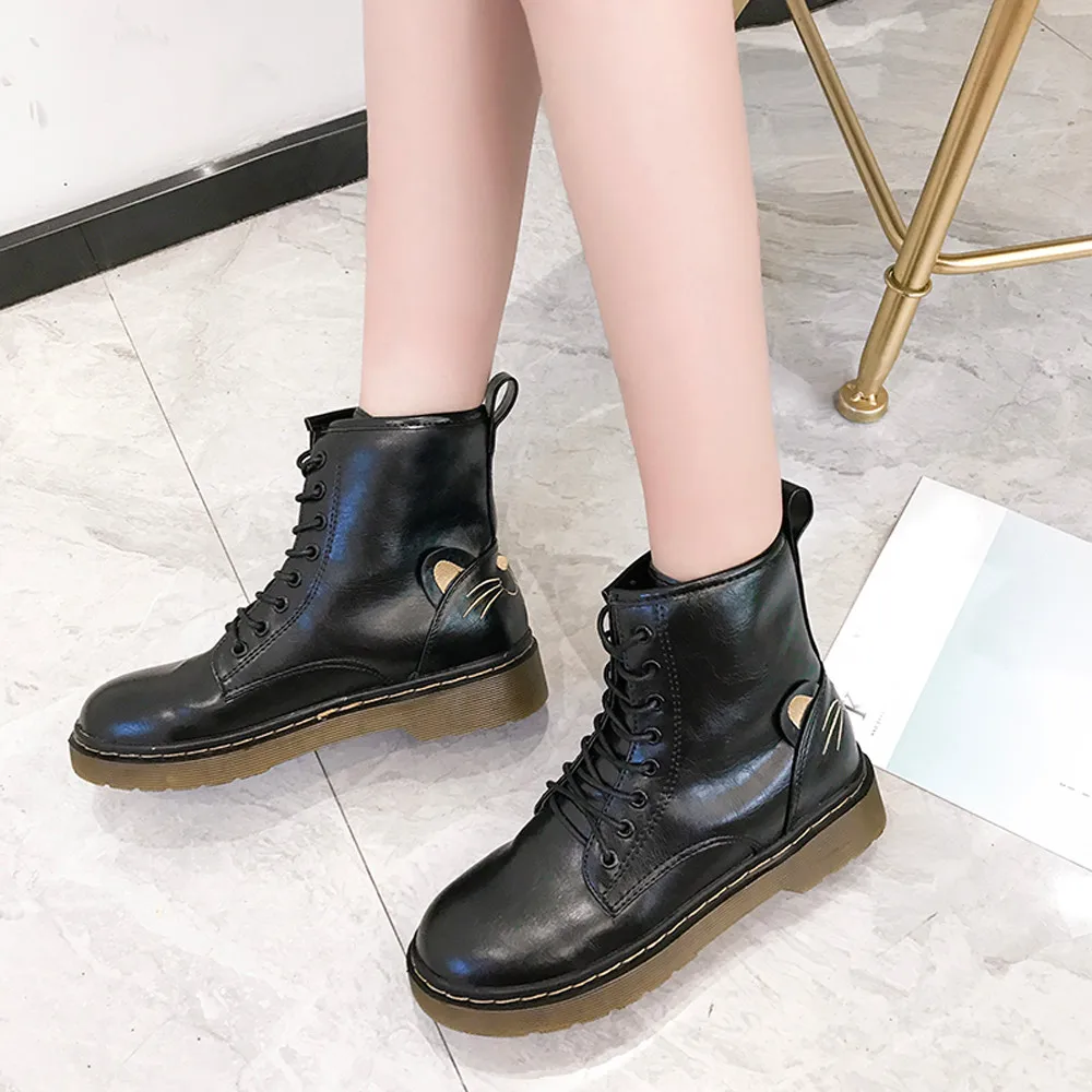 flat leather boot laces