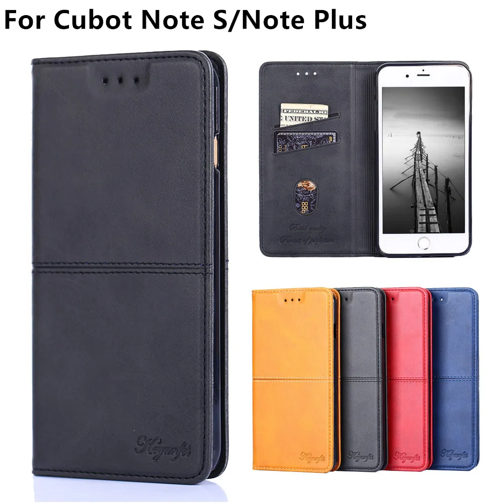 

phone cases For Fundas Cubot Note Plus case For Cubot Note S Coque Flip leather Wallet Cover