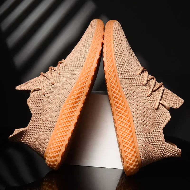 

Sneakers Men Running Shoes Light Soft Knitting Shoes Men Jogging Trainers Breathable Outdoor Sports Sneakers