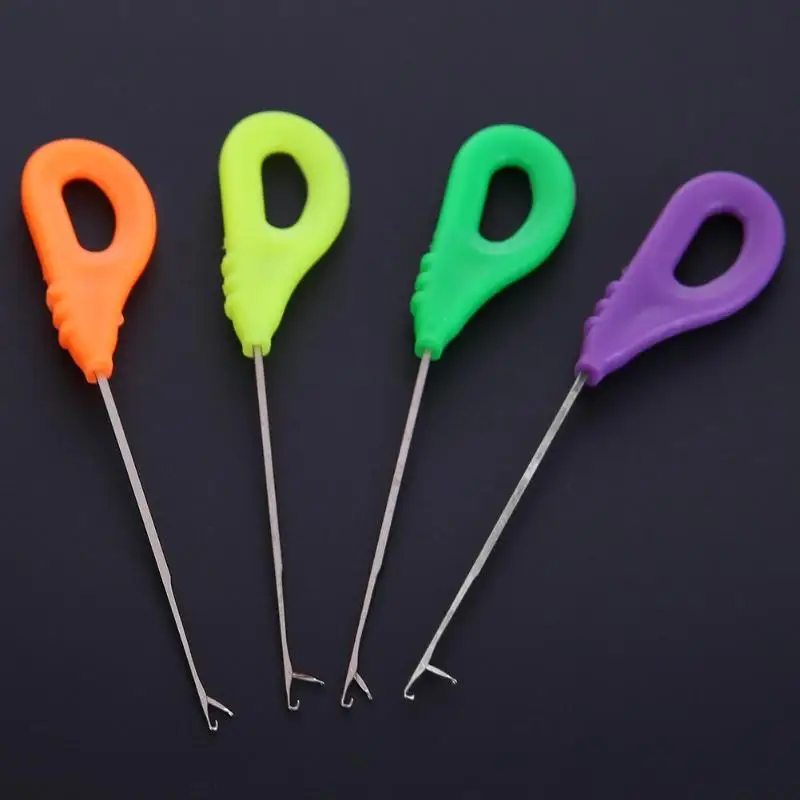 

4pcs Mixed Color Drill Carp Fishing Rigs Bait Splicing Needles Making Tools Fishing Bait Needles Rigs Type Bait AccessoriesZ95