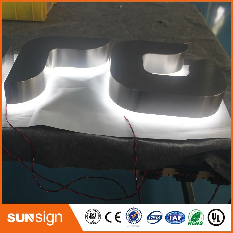 Outdoor led illuminated back light acrylic super bright letters signs | Электронные компоненты и принадлежности