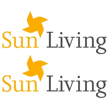 

For 2 x SunLiving Old 65cm x 26,8cm aufkleber sticker wohnmobil camper wohnwagen Car Styling