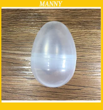 

40*60mm Transparent Plastic Easter Egg Clear Empty Plastic Egg Capsule For Easter /Gift /Party Decoration 500pcs/Lot